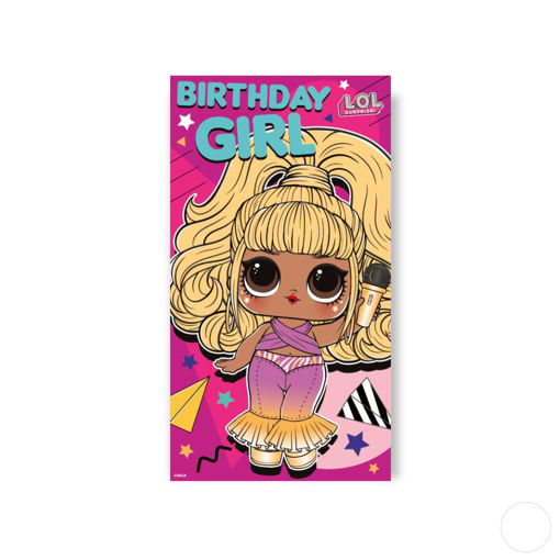 Picture of HAPPY BIRTHDAY LOL SURPRIISE BLOND CARD